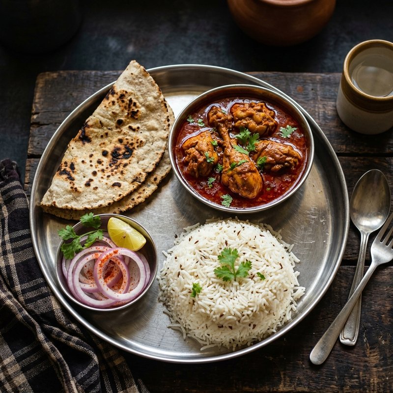 Chicken Thali